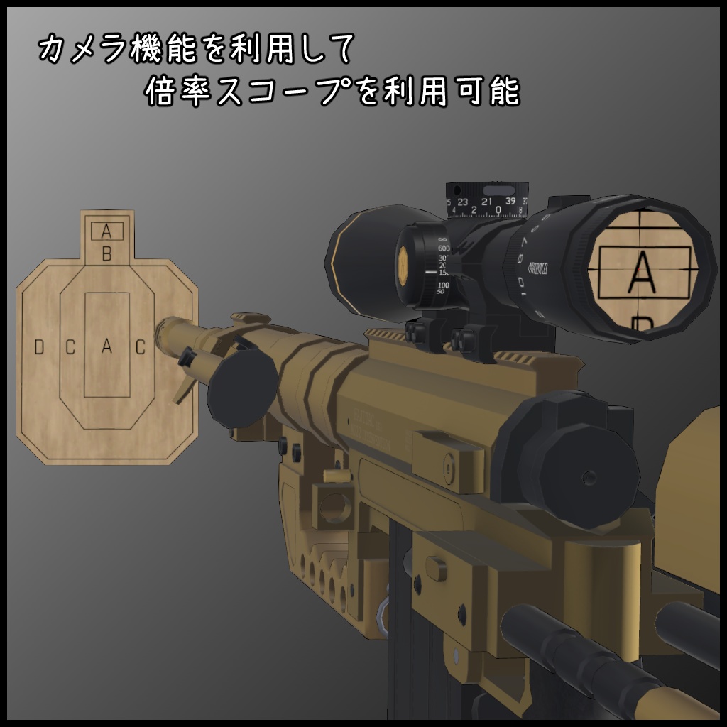 .408 Bolt Action Sniper Rifle