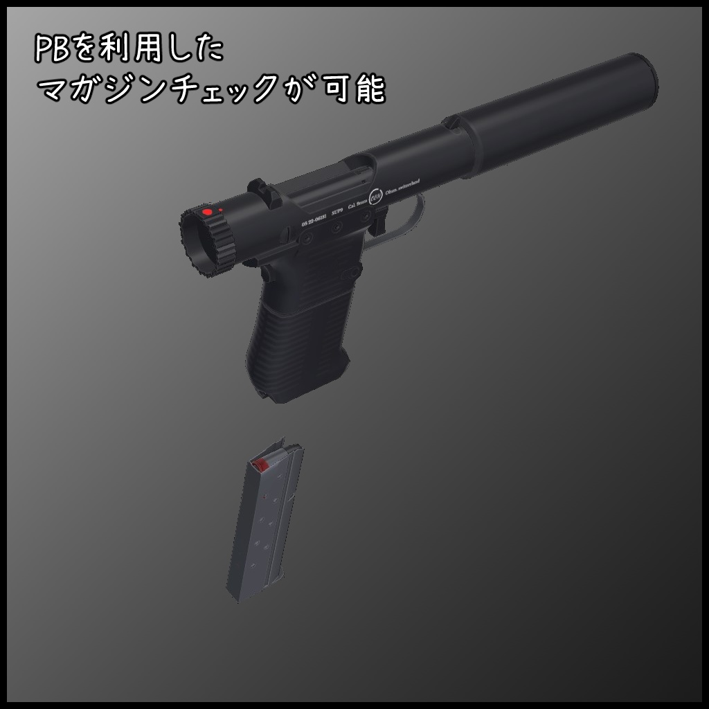 9mm Bolt action pistol