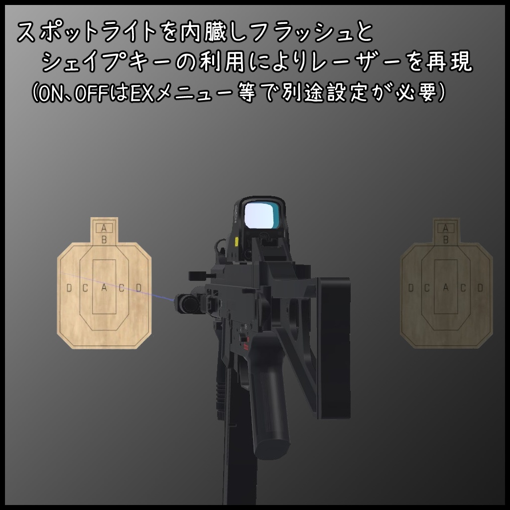 .45 Caliber submachine gun