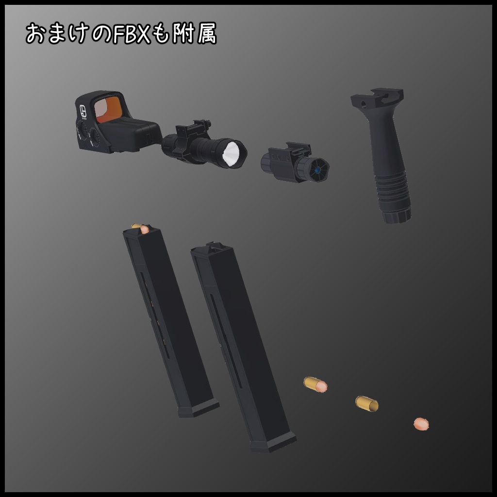 .45 Caliber submachine gun