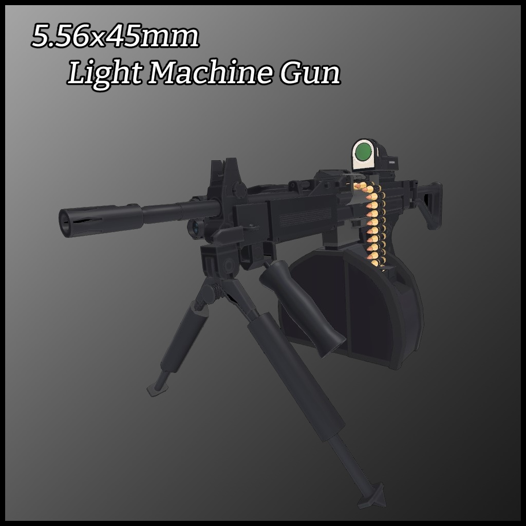 5.56x45mm Light Machine Gun