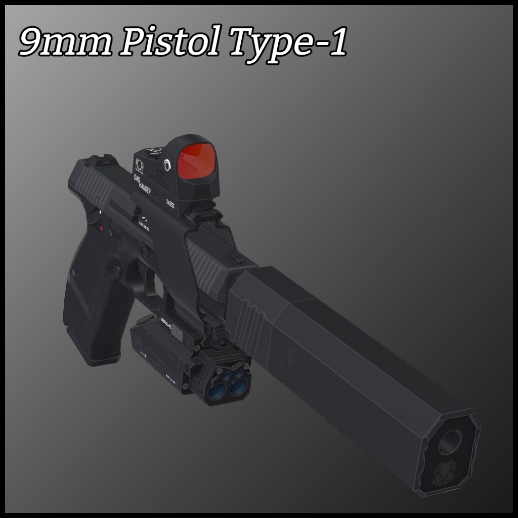 9mm Pistol Type-1
