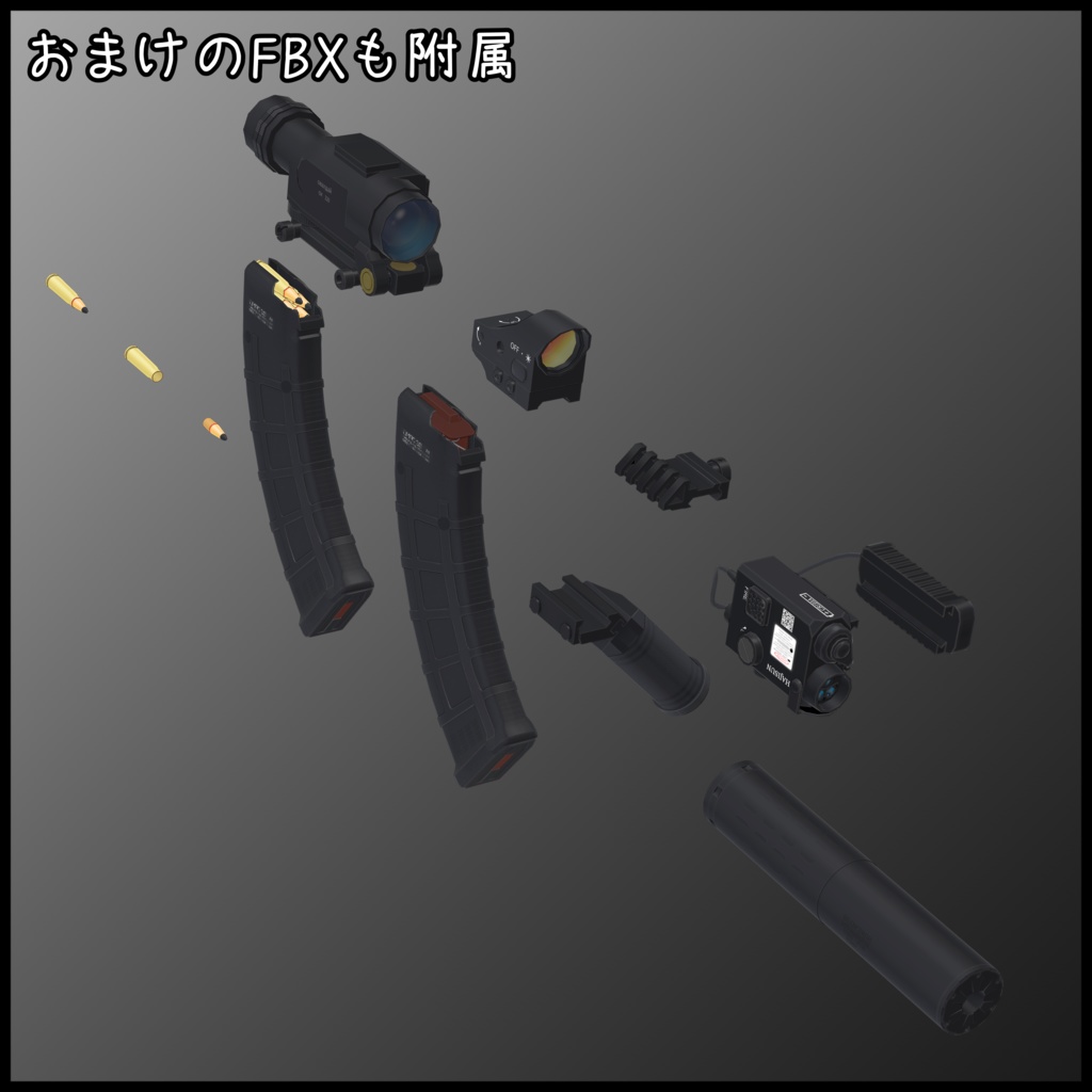 7.62 x39mm Modernized Assault rifle