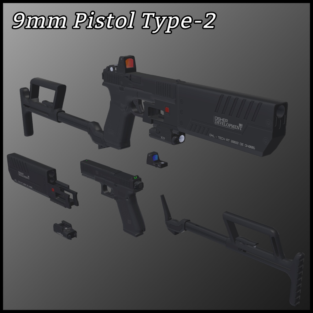 9mm (Machine)Pistol Type-2