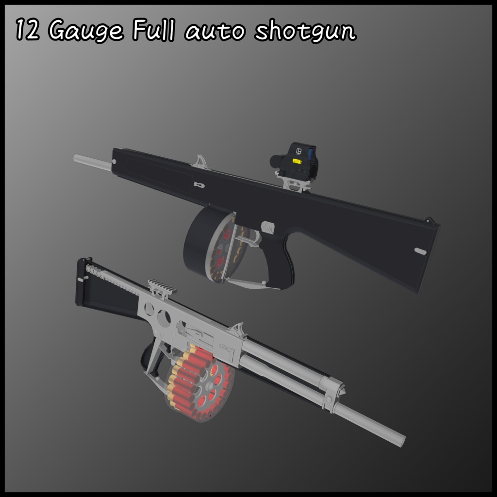 12 Gauge Full auto shotgun