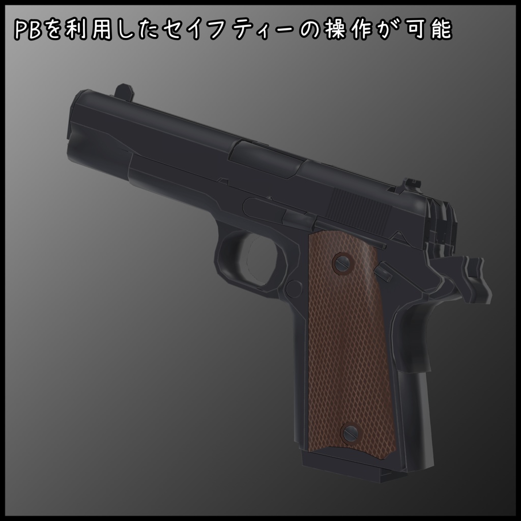 .45 Double Barrel hand gun