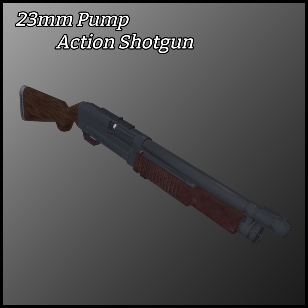 23mm Pump Action Shotgun