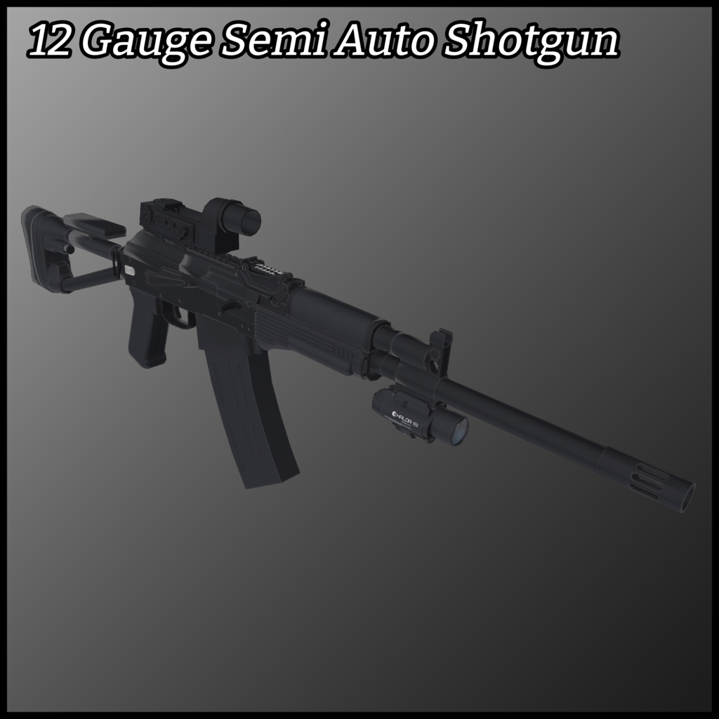 12 Gauge Semi Auto Shotgun