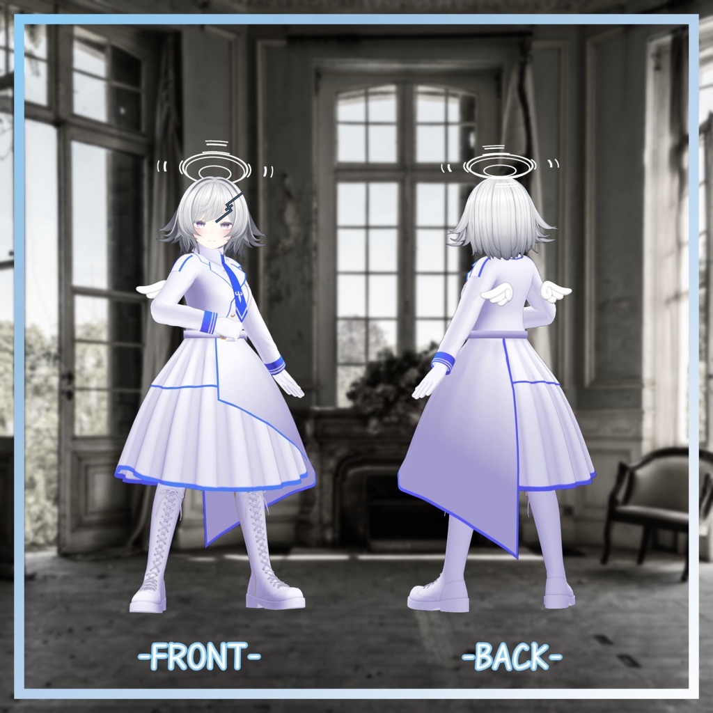 むろむ対応衣装【ゴシックミリタリー衣装】