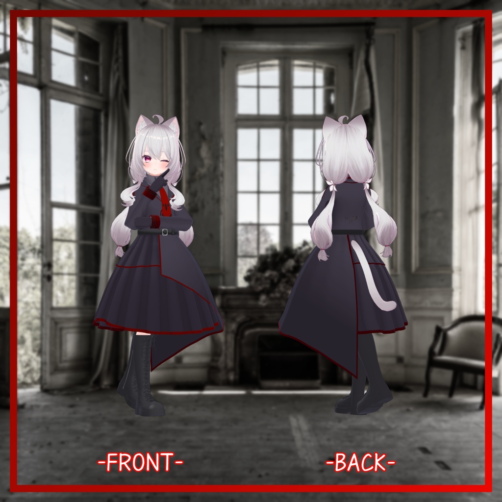 めいゆん -meiyun-対応衣装 【ゴシックミリタリー衣装】