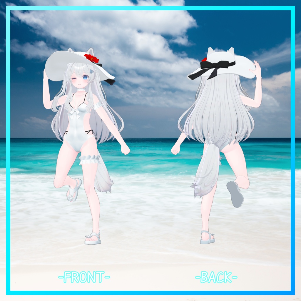 ライム対応衣装【モノキニ水着】