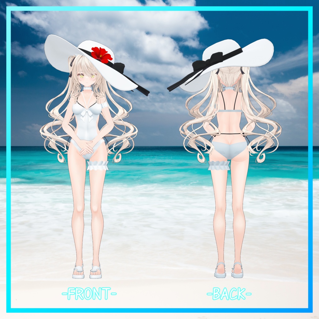 ルゼブル対応衣装【モノキニ水着】