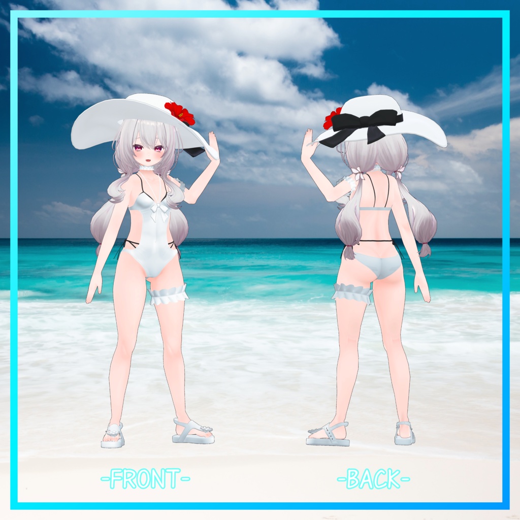 めいゆん -meiyun-対応衣装【モノキニ水着】