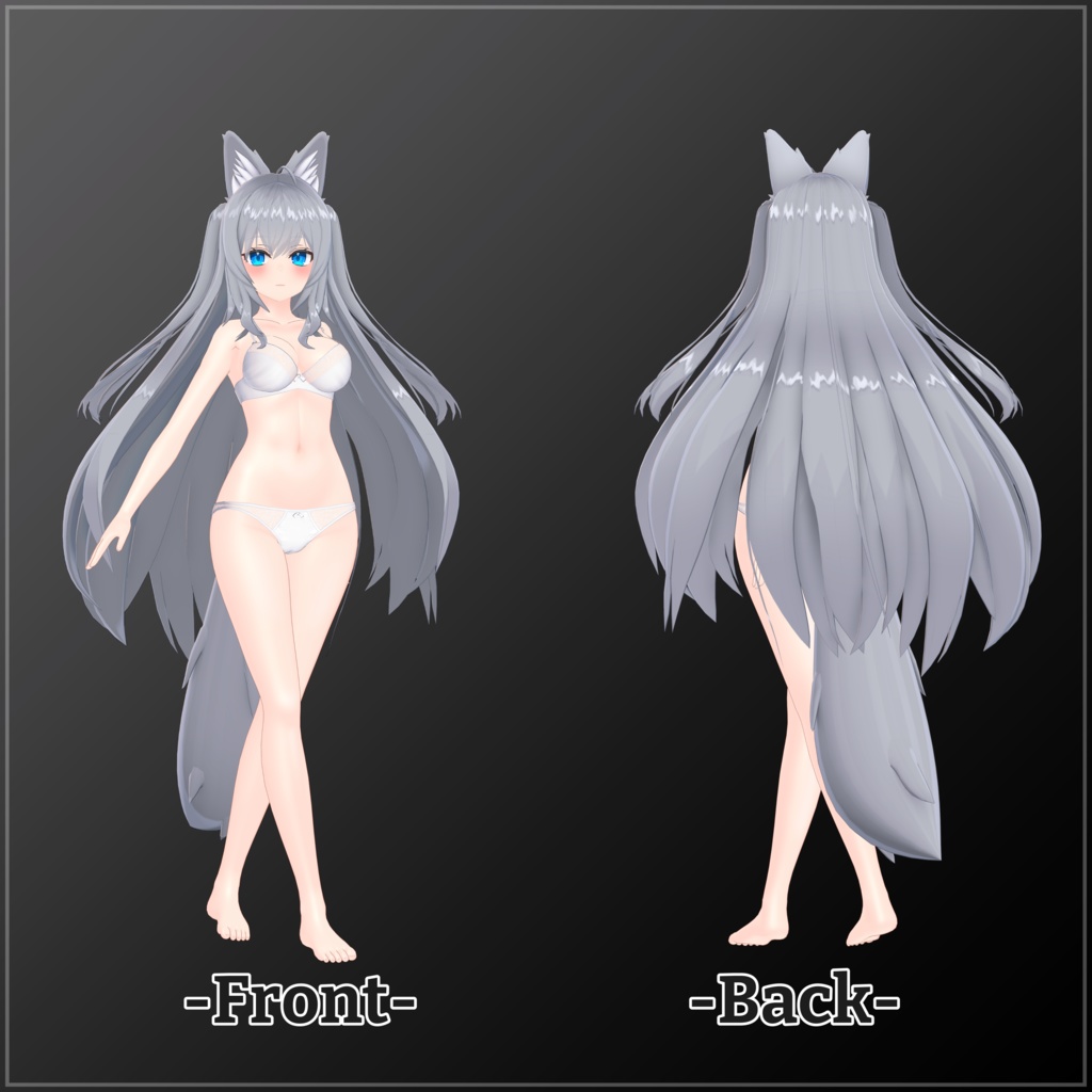 オリジナル3Dモデル「Emilie」