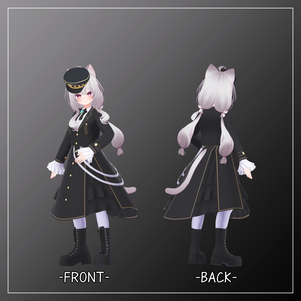 めいゆん -meiyun-対応衣装【Military Lolita】