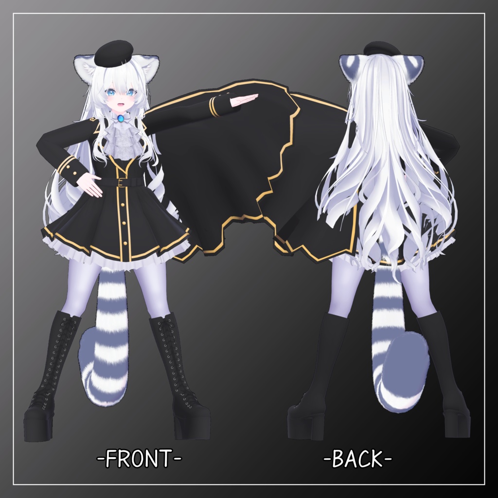 瑞希対応衣装【Military Lolita 2】