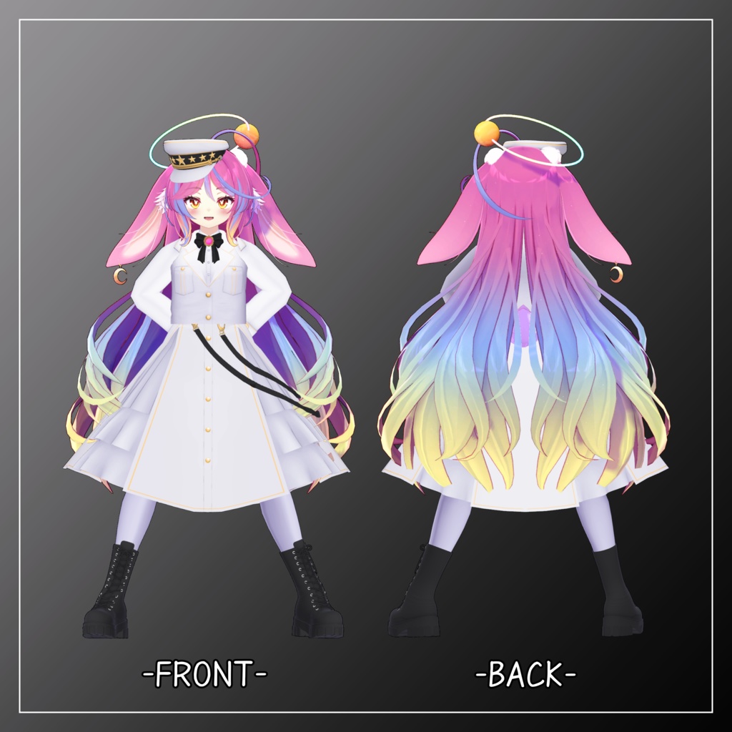 伊奈波かや対応衣装【Military Lolita】