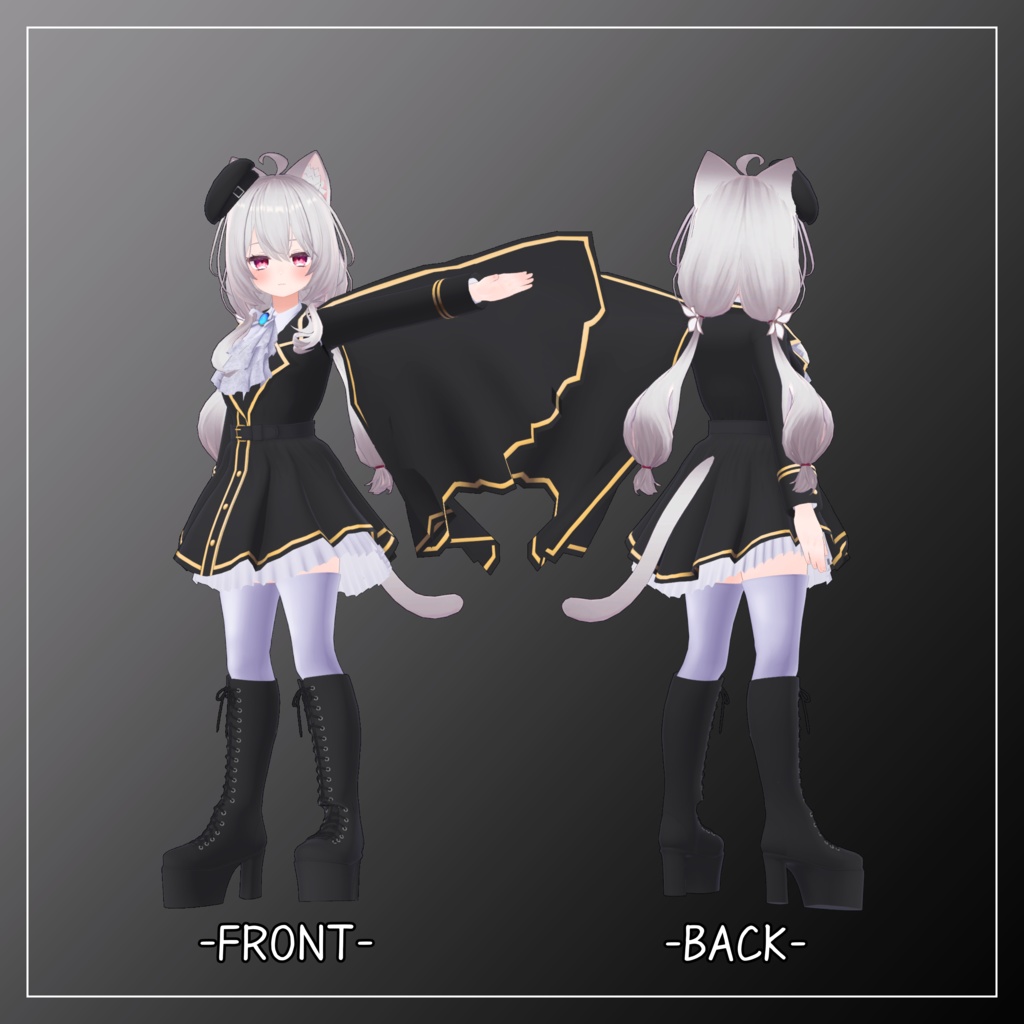 めいゆん -meiyun-対応衣装【Military Lolita 2】