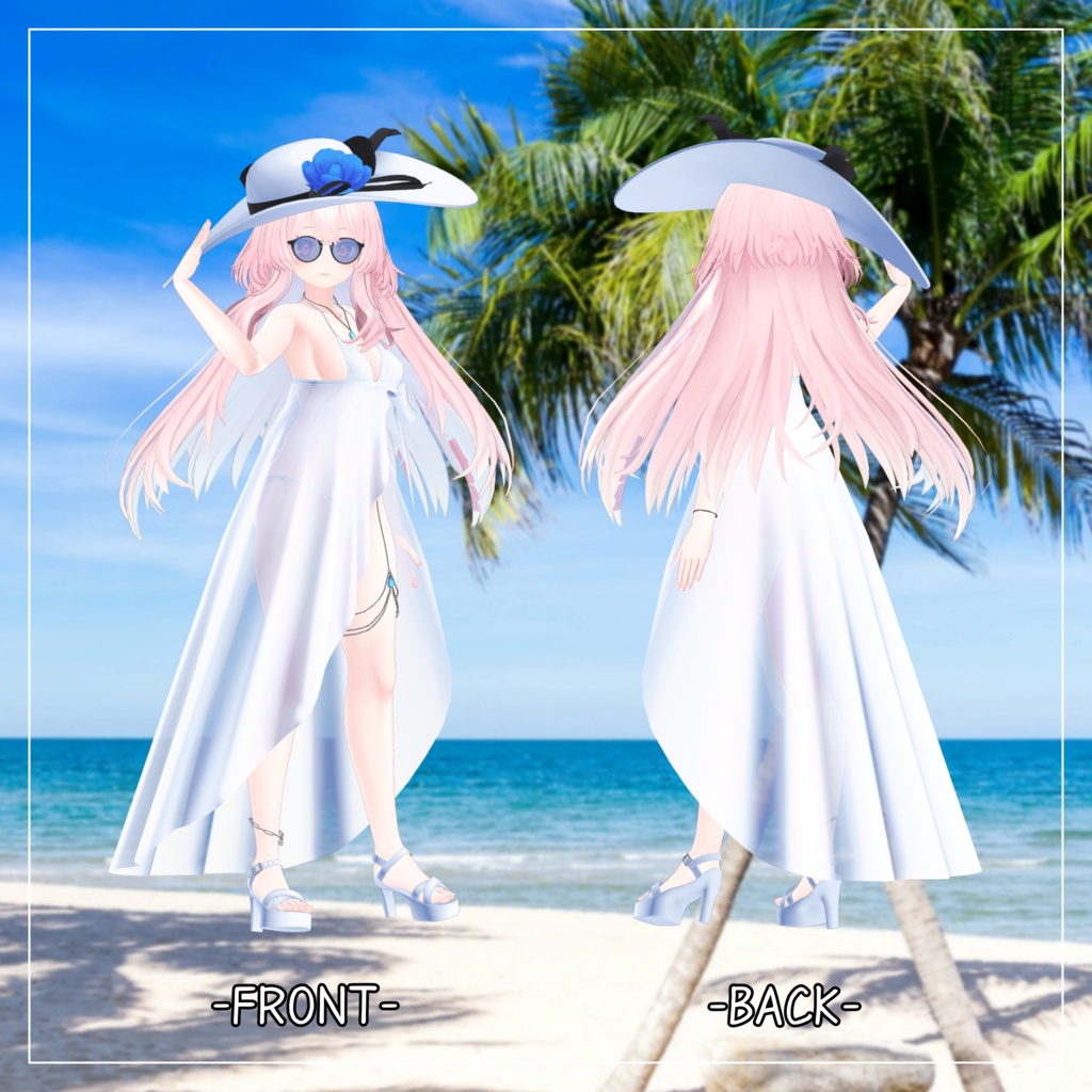 SELESTIA対応衣装【Pareo Swimwear】