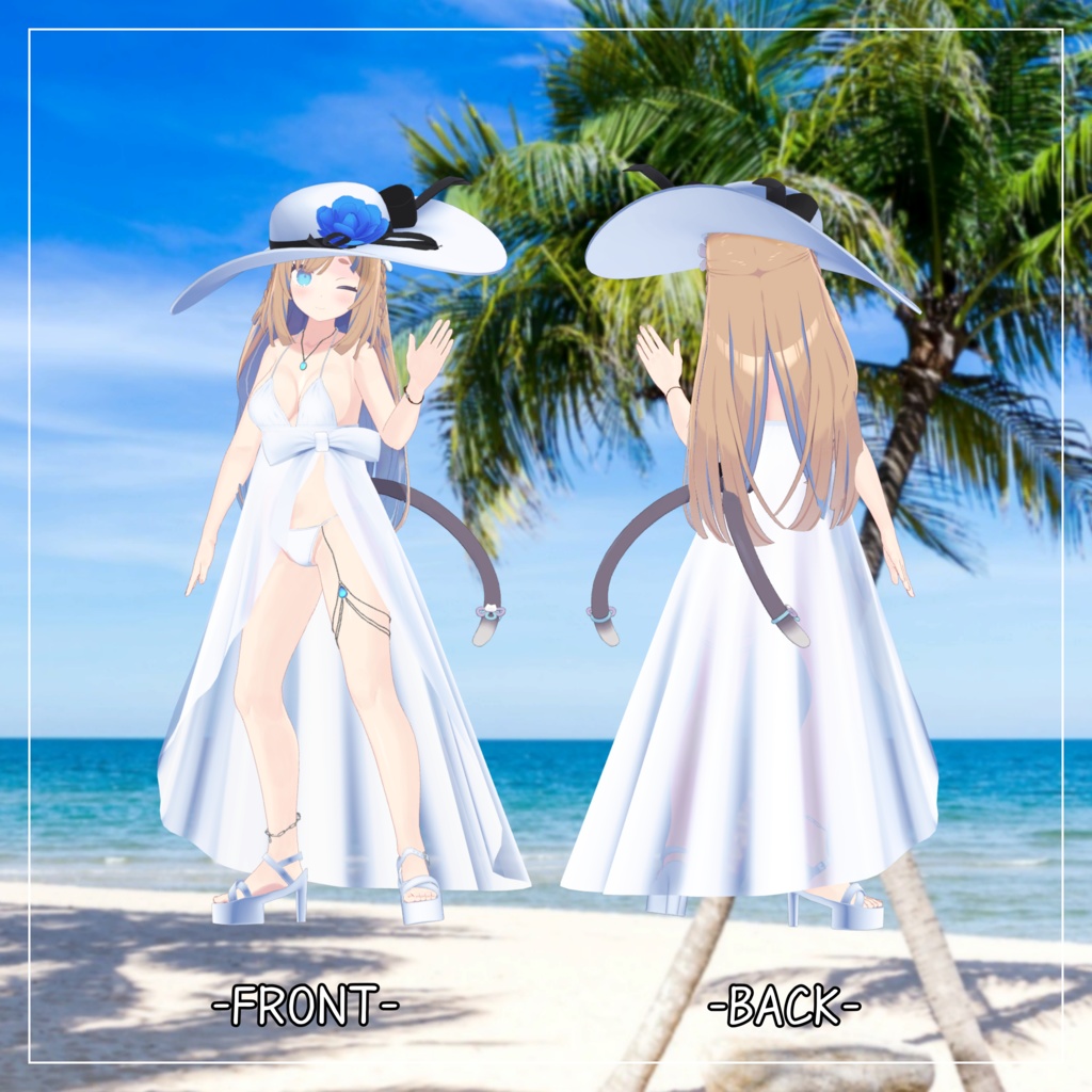 猫山宙対応衣装【Pareo Swimwear】