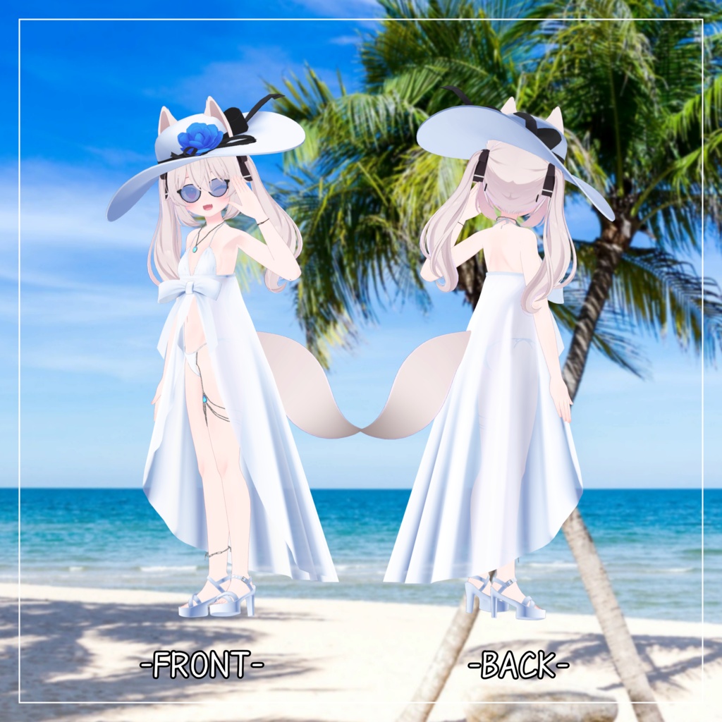 カリン対応衣装【Pareo Swimwear】