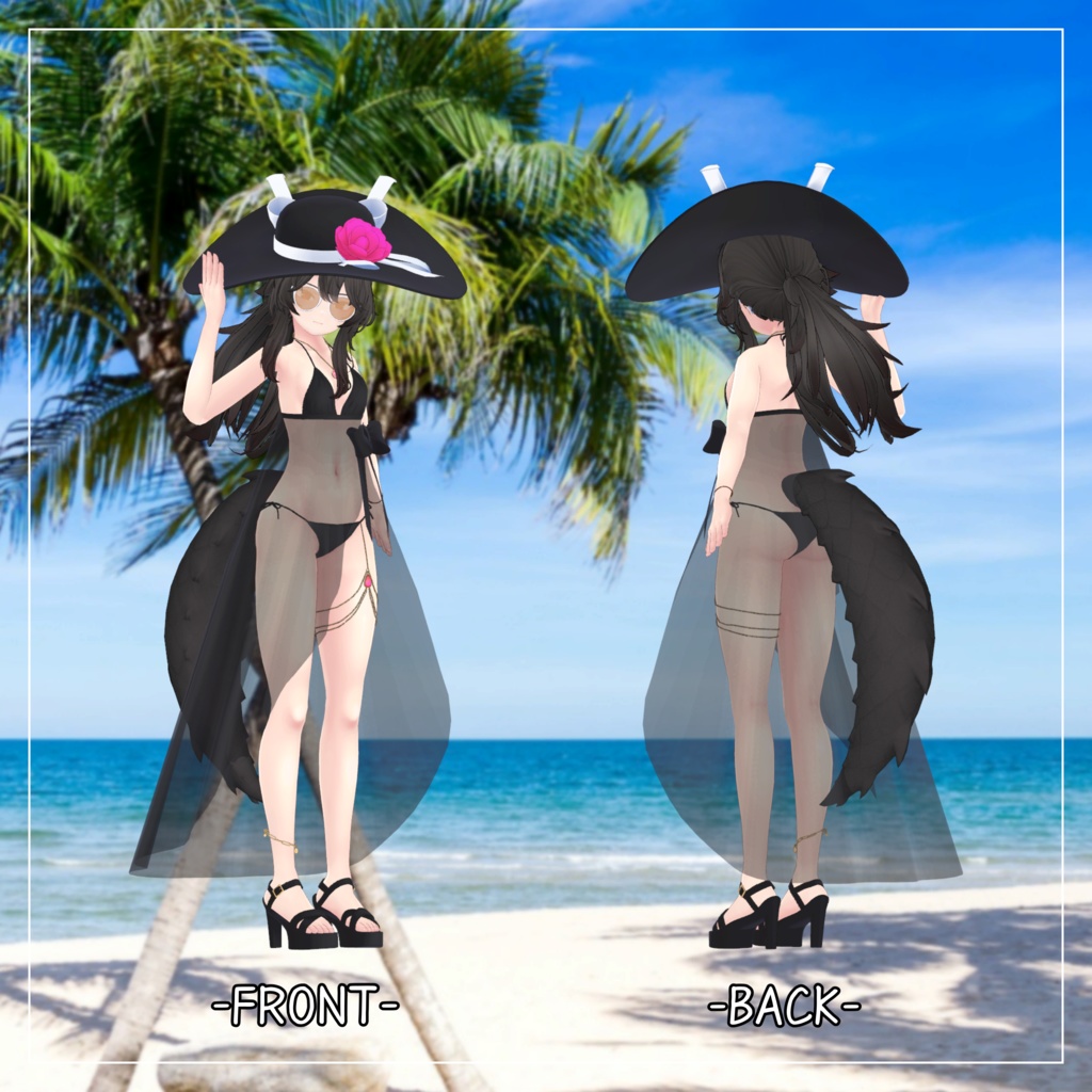 リーサルフリート対応衣装【Pareo Swimwear】