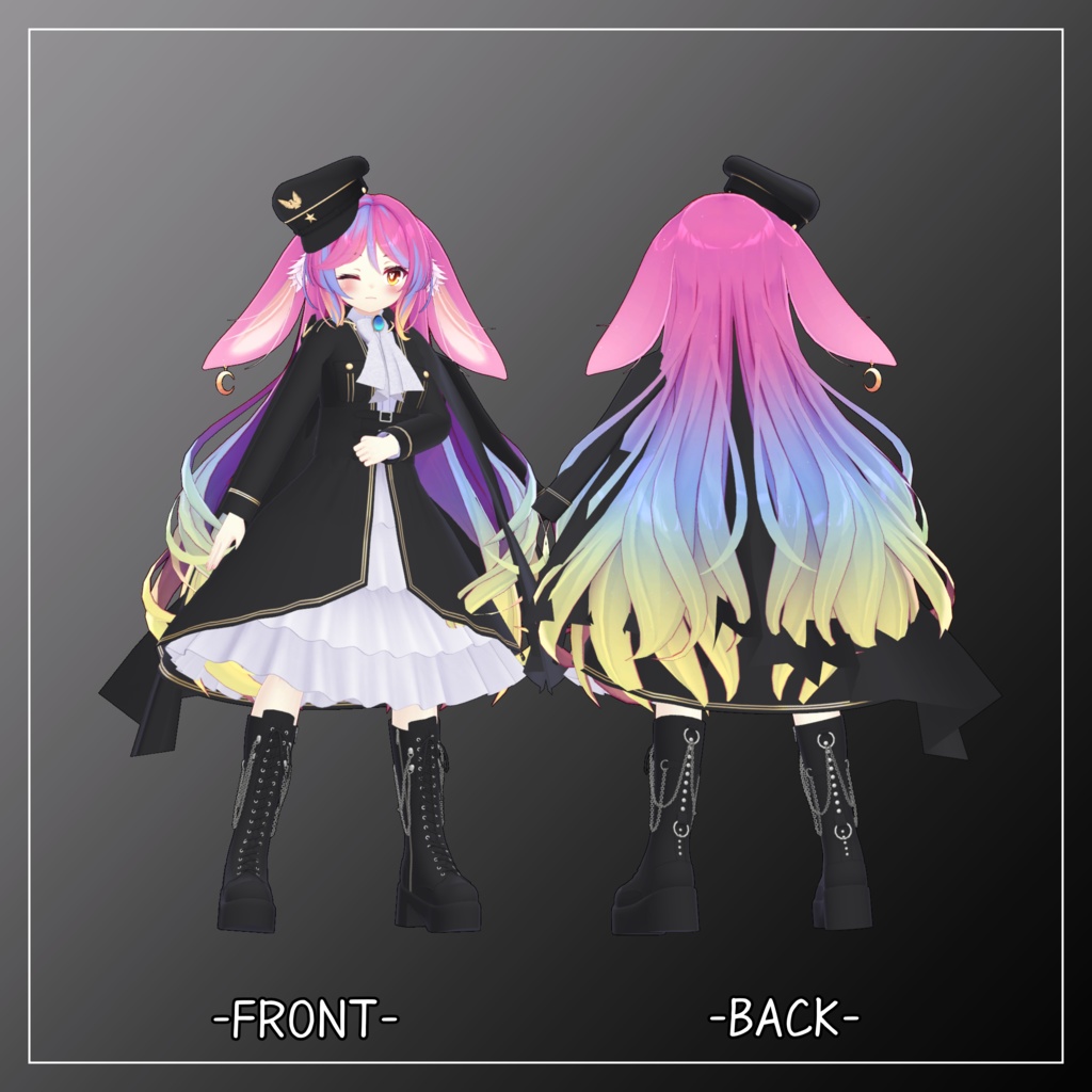 伊奈波かや対応衣装【Military Lolita Pelisse】