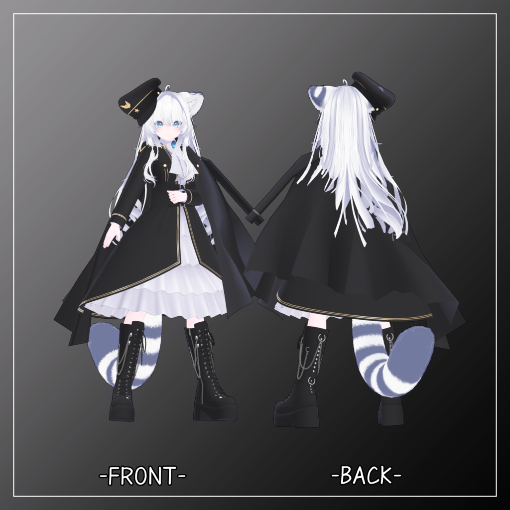 瑞希対応衣装【Military Lolita Pelisse】