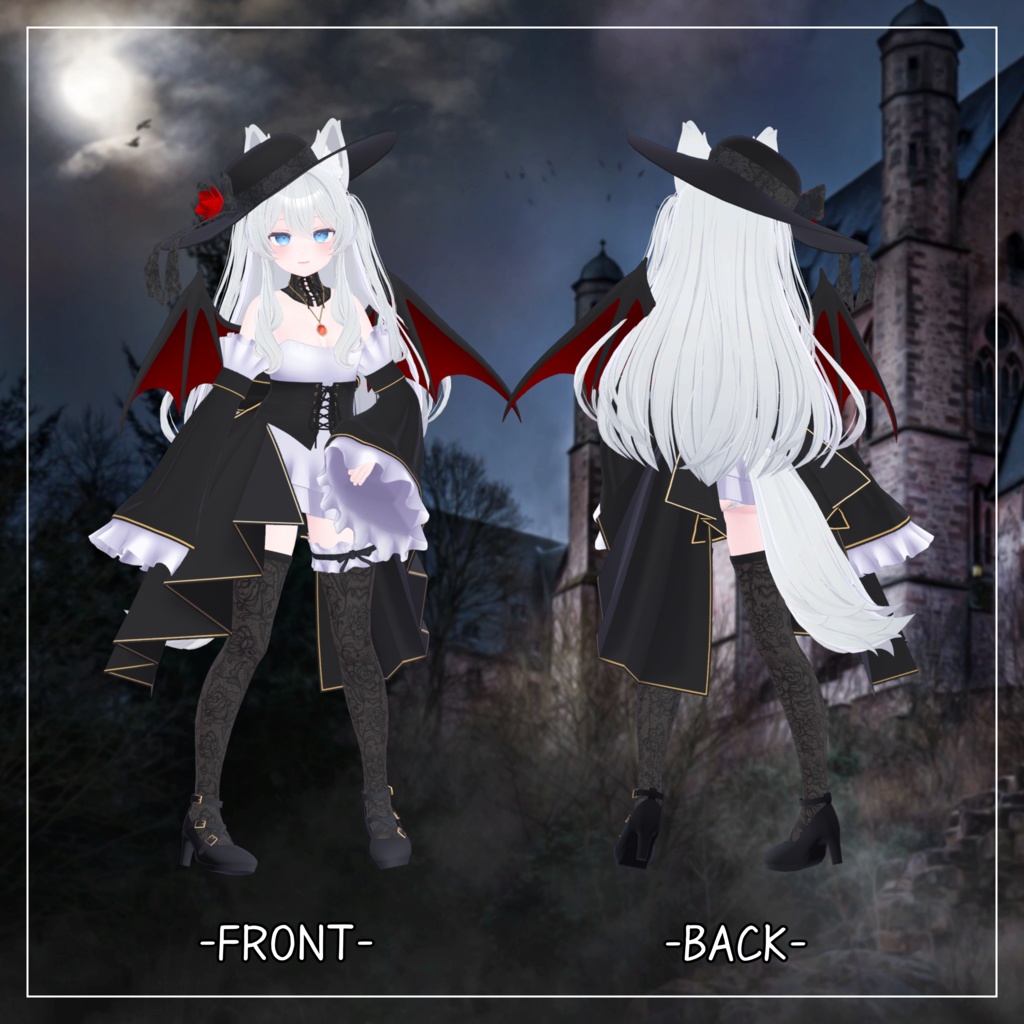 ライム&シフォン対応衣装【Vampire Gothic Lolita】