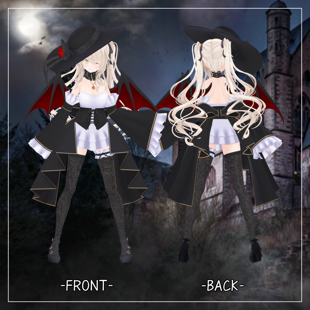 ルゼブル対応衣装【Vampire Gothic Lolita】