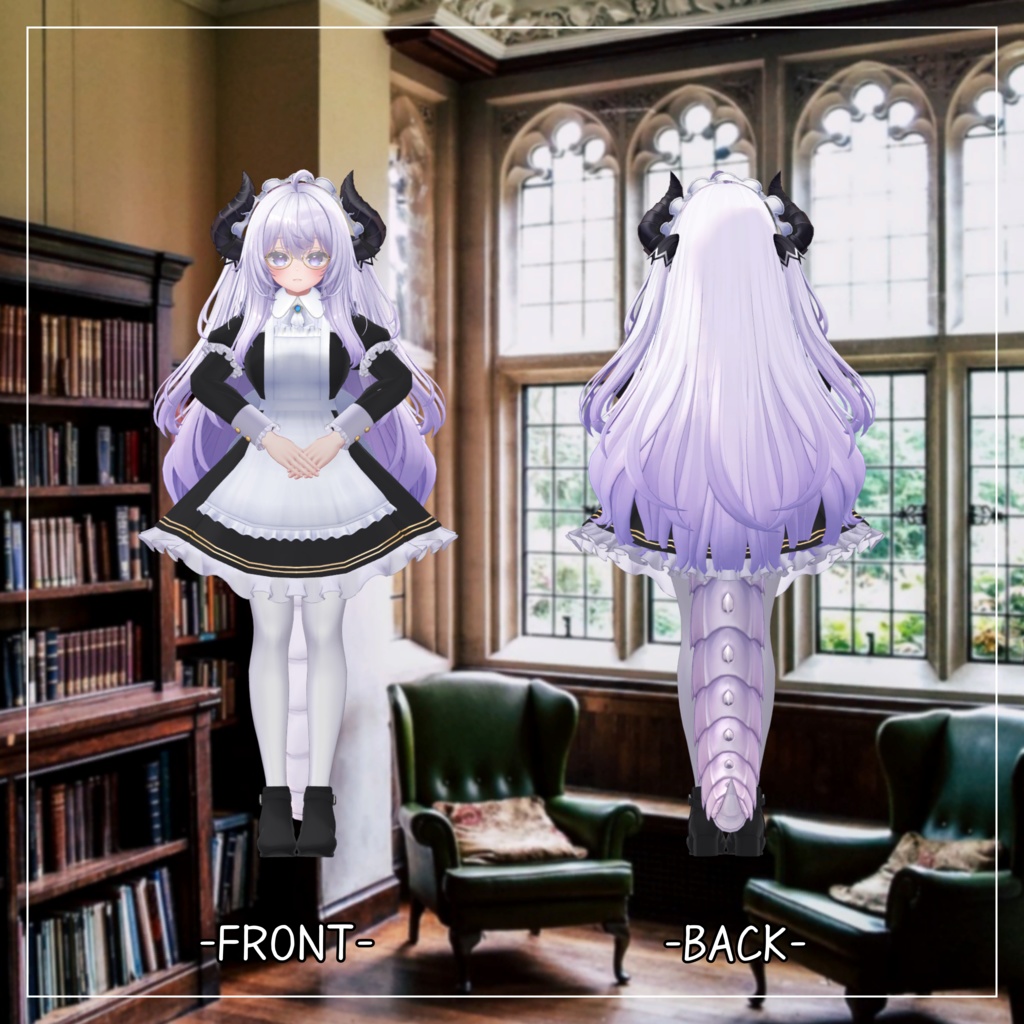 愛莉対応衣装【Medium skirt maid】