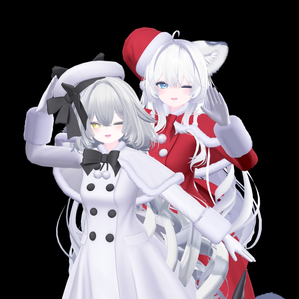 ルルネ&瑞希対応衣装【Caped Coat】