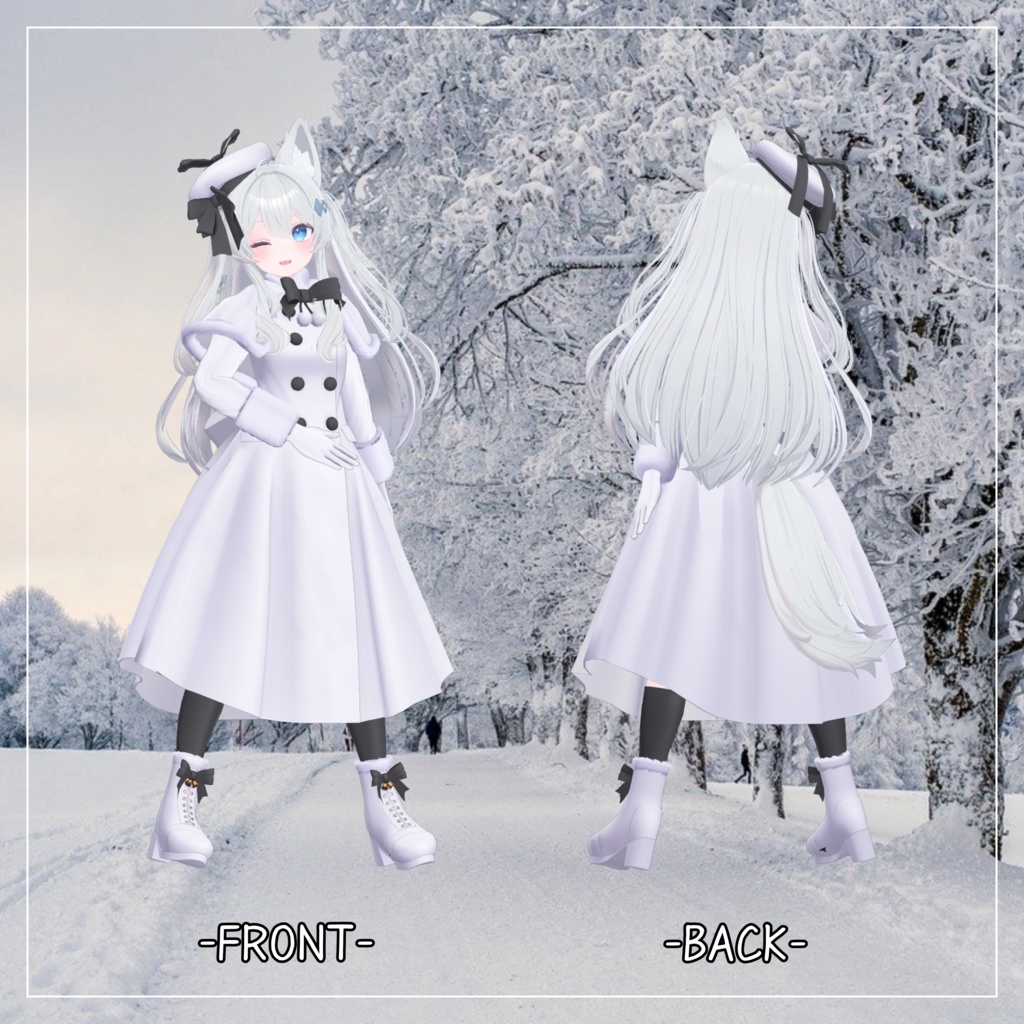 ライム&シフォン対応衣装【Caped Coat】