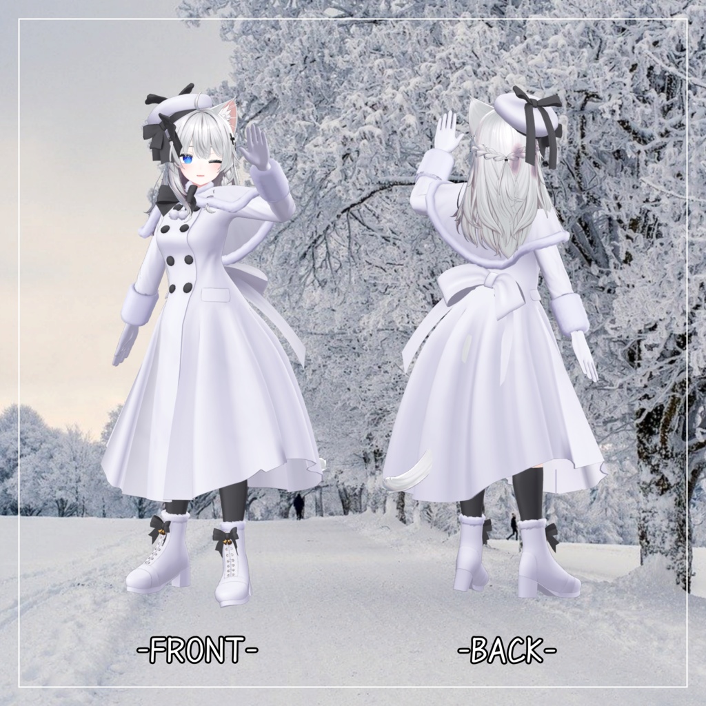 しなの対応衣装【Caped Coat】