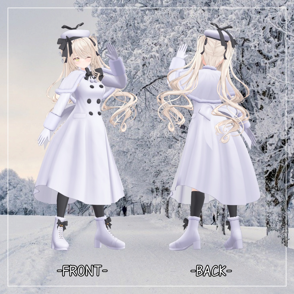 ルゼブル対応衣装【Caped Coat】