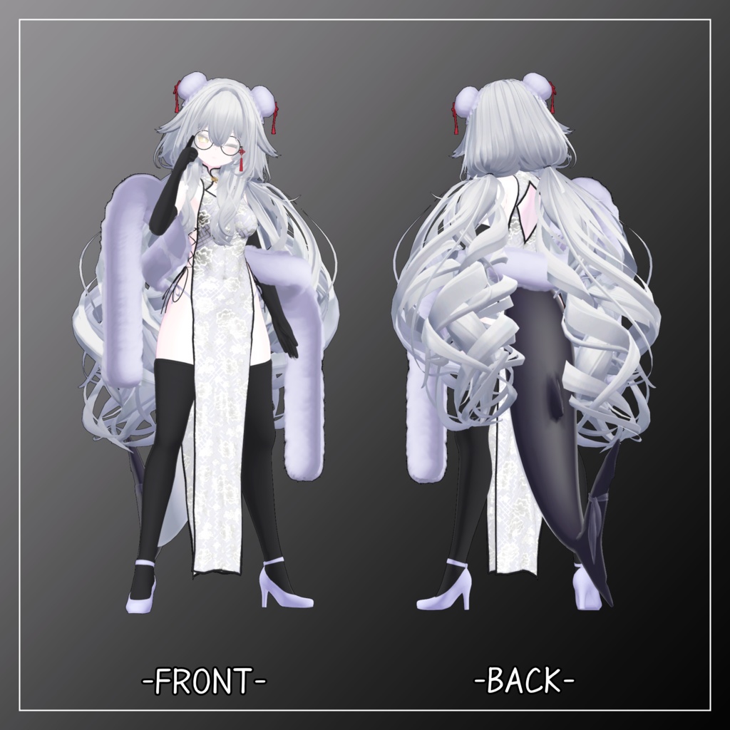 ルルネ&瑞希対応衣装【Chinese dress and Jacket】