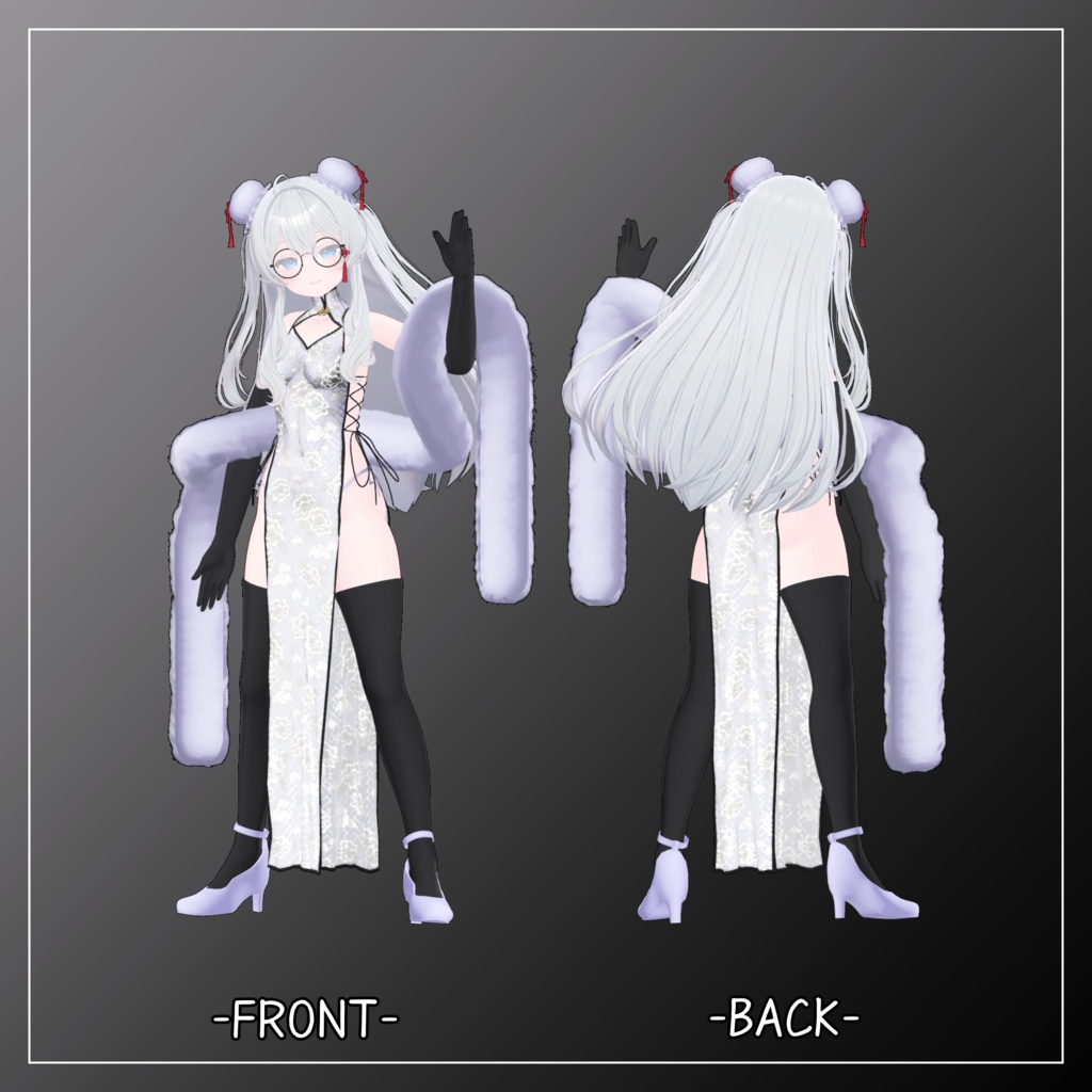 ライム&シフォン&ショコラ対応衣装【Chinese dress and Jacket】