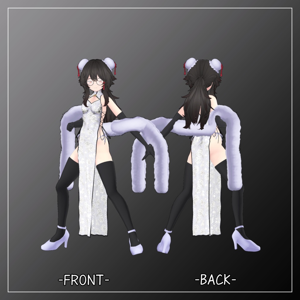 リーサルフリート&デルタフレア対応衣装【Chinese dress and Jacket】