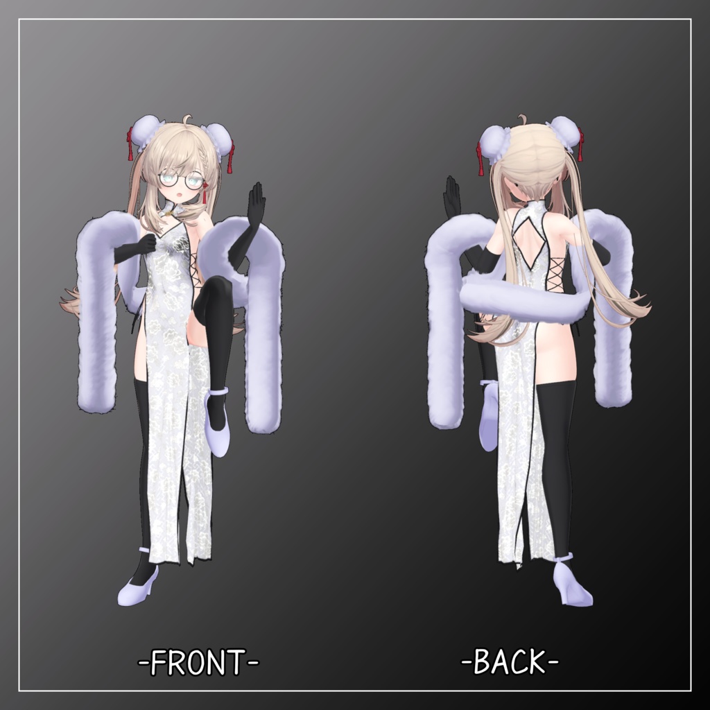 マヌカ対応衣装【Chinese dress and Jacket】