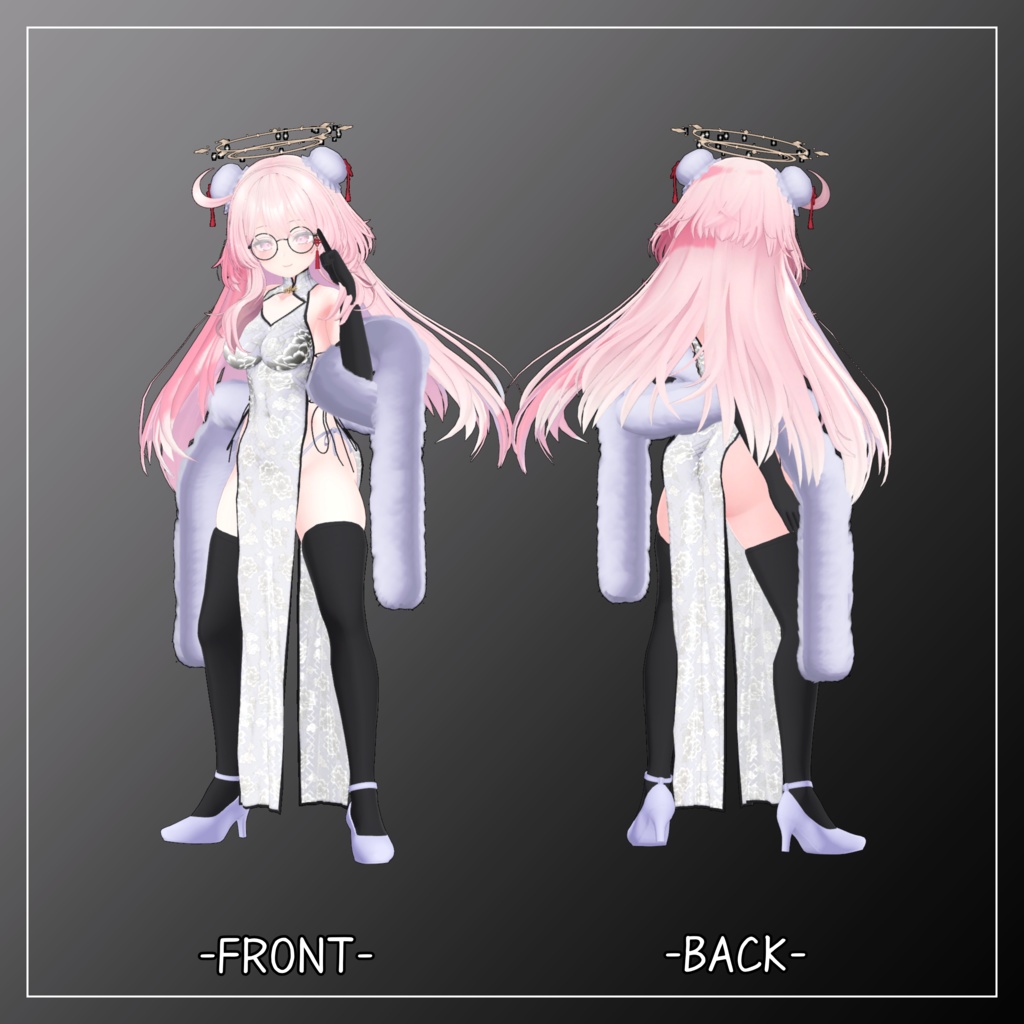 セレスティア対応衣装【Chinese dress and Jacket】