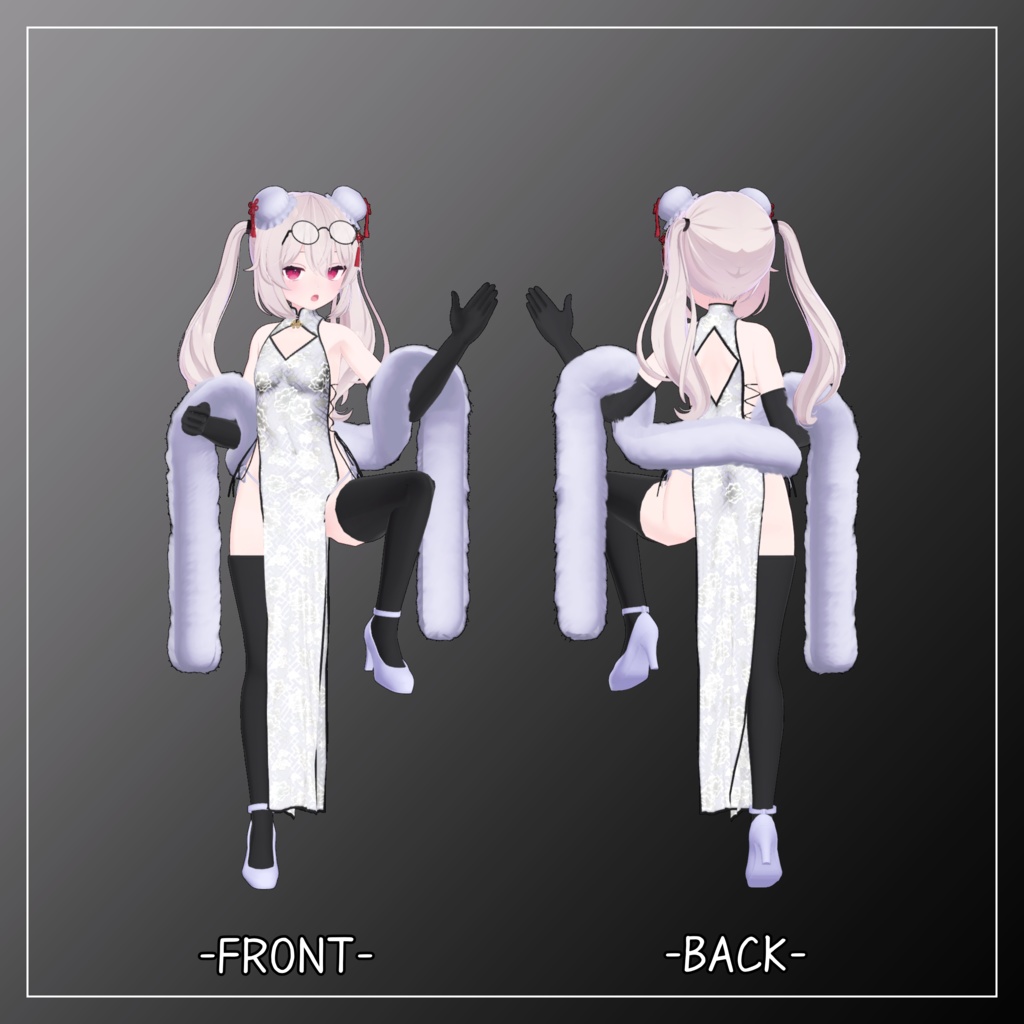 カリン対応衣装【Chinese dress and Jacket】