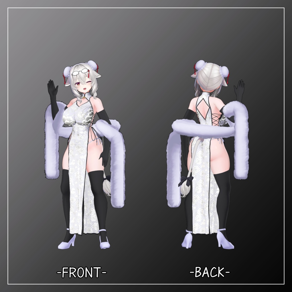 ミルティナ対応衣装【Chinese dress and Jacket】