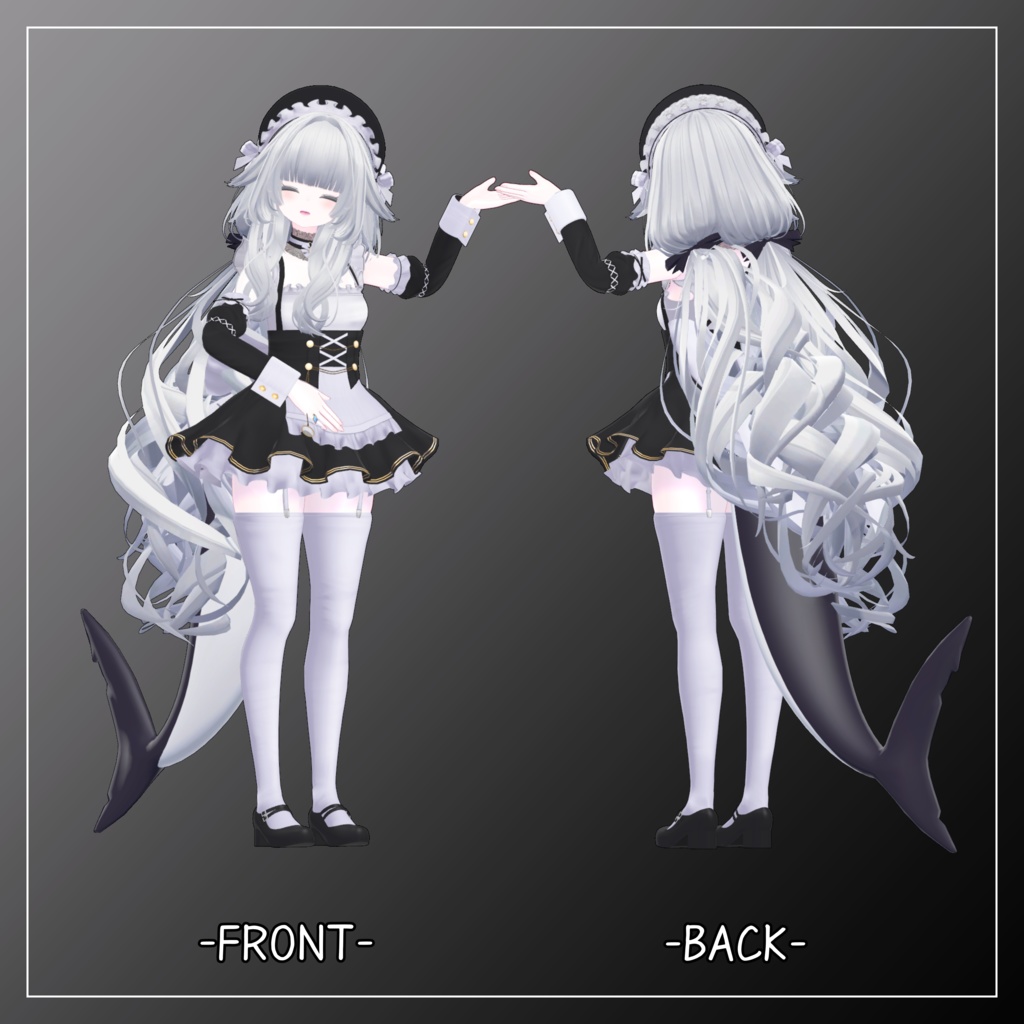 ルルネ&瑞希対応衣装【Mini skirt maid】