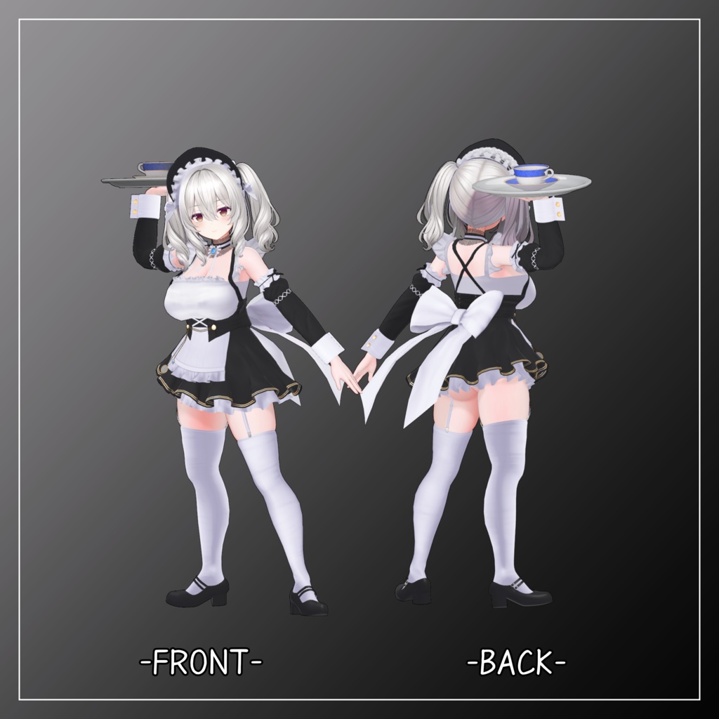 ミルティナ対応衣装【Mini skirt maid】