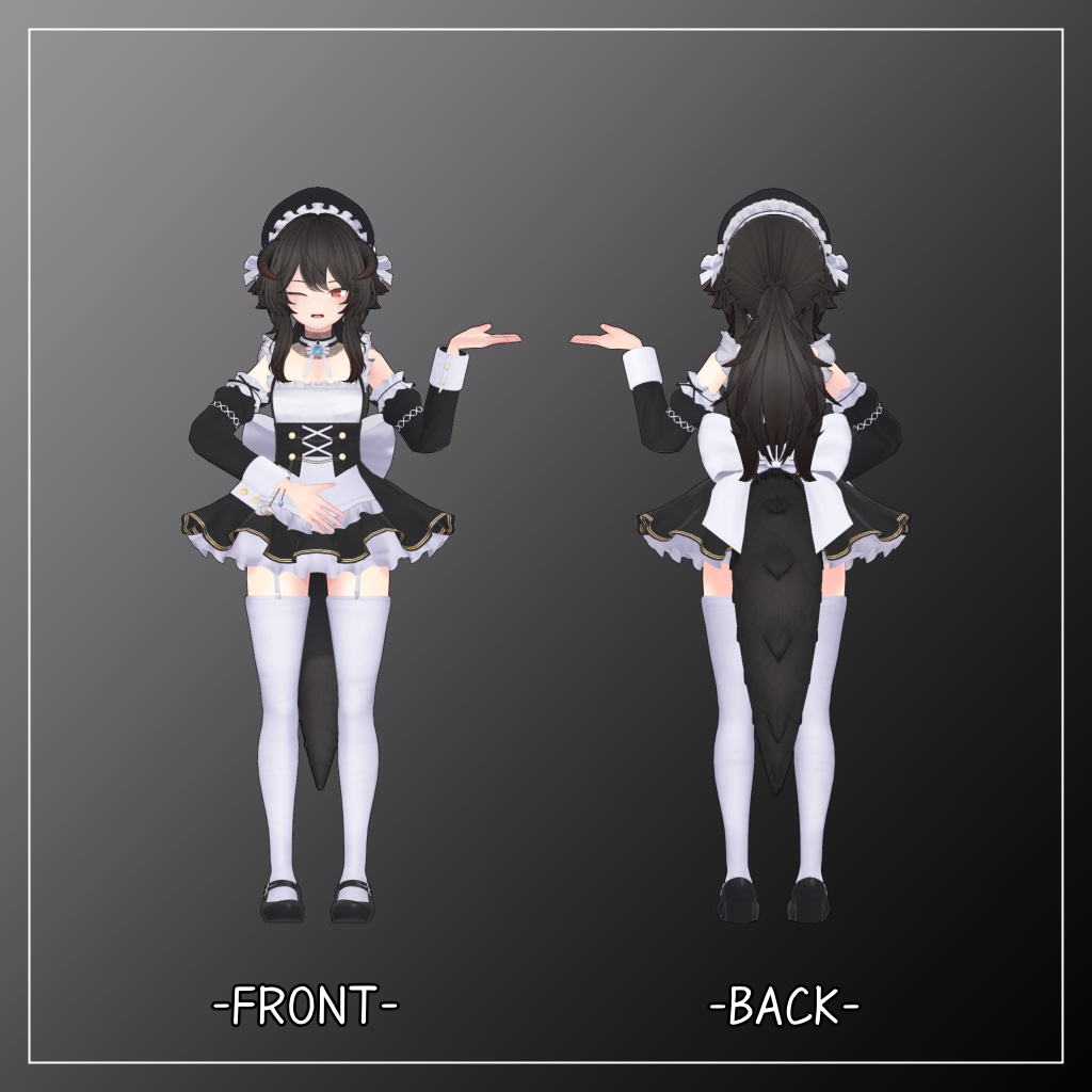 リーサルフリート対応衣装【Mini skirt maid】