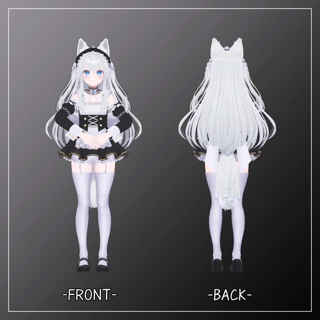 ライム&シフォン&ショコラ対応衣装【Mini skirt maid】