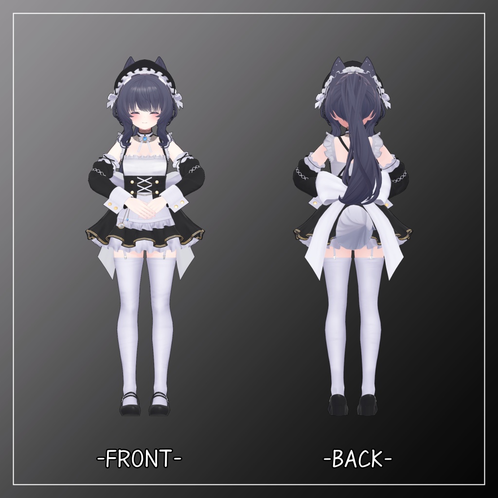 シアン対応衣装【Mini skirt maid】