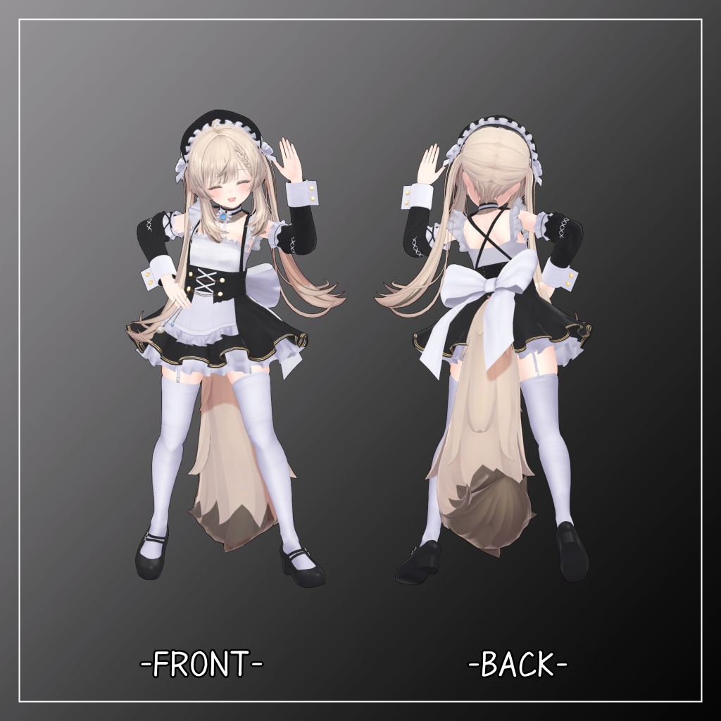 マヌカ対応衣装【Mini skirt maid】