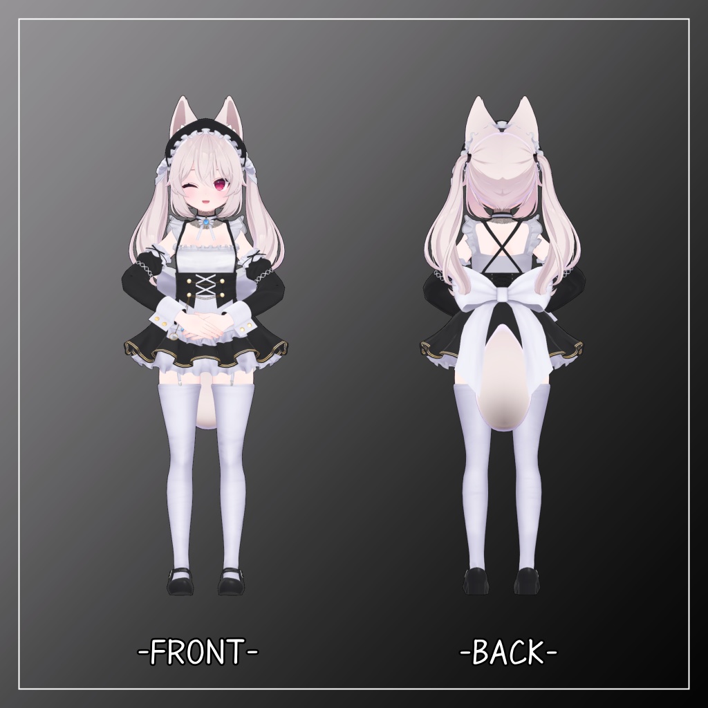 カリン対応衣装【Mini skirt maid】