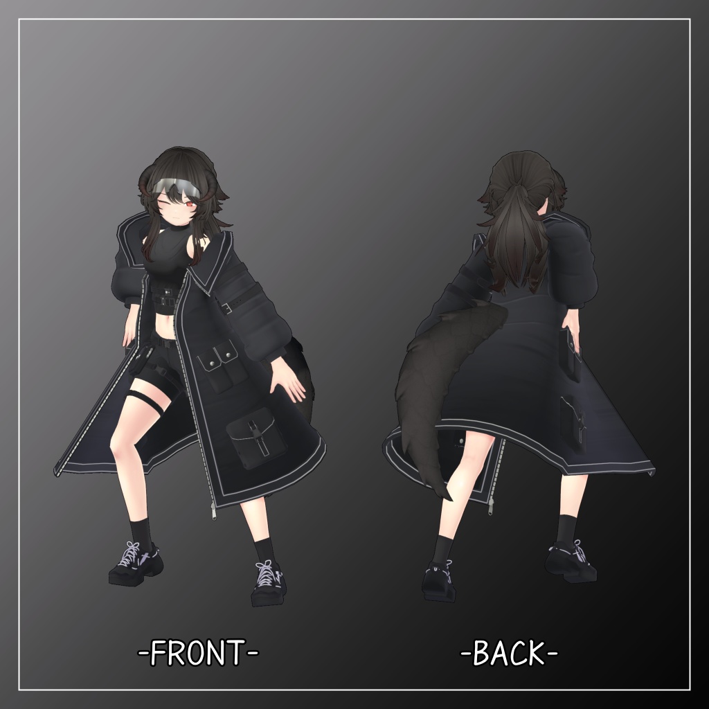 リーサルフリート&デルタフレア対応衣装【Tech Wear】